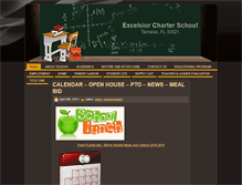 Tablet Screenshot of excelsiorcharter.com